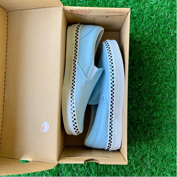 Vans Classic Slip On Check Foxing - Picture 2 of 7